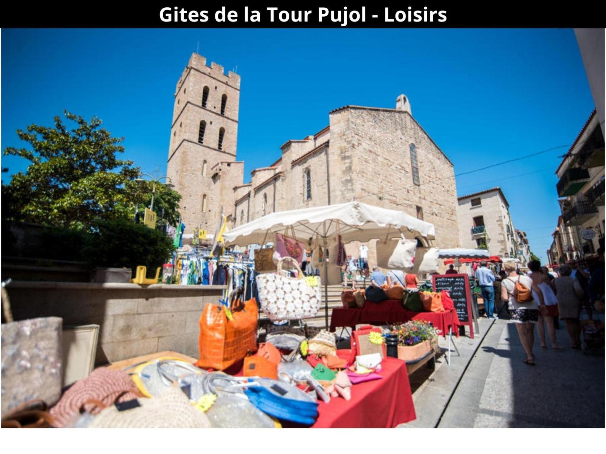 Les Gites De La Tour Pujol Argelès-sur-Mer Kültér fotó