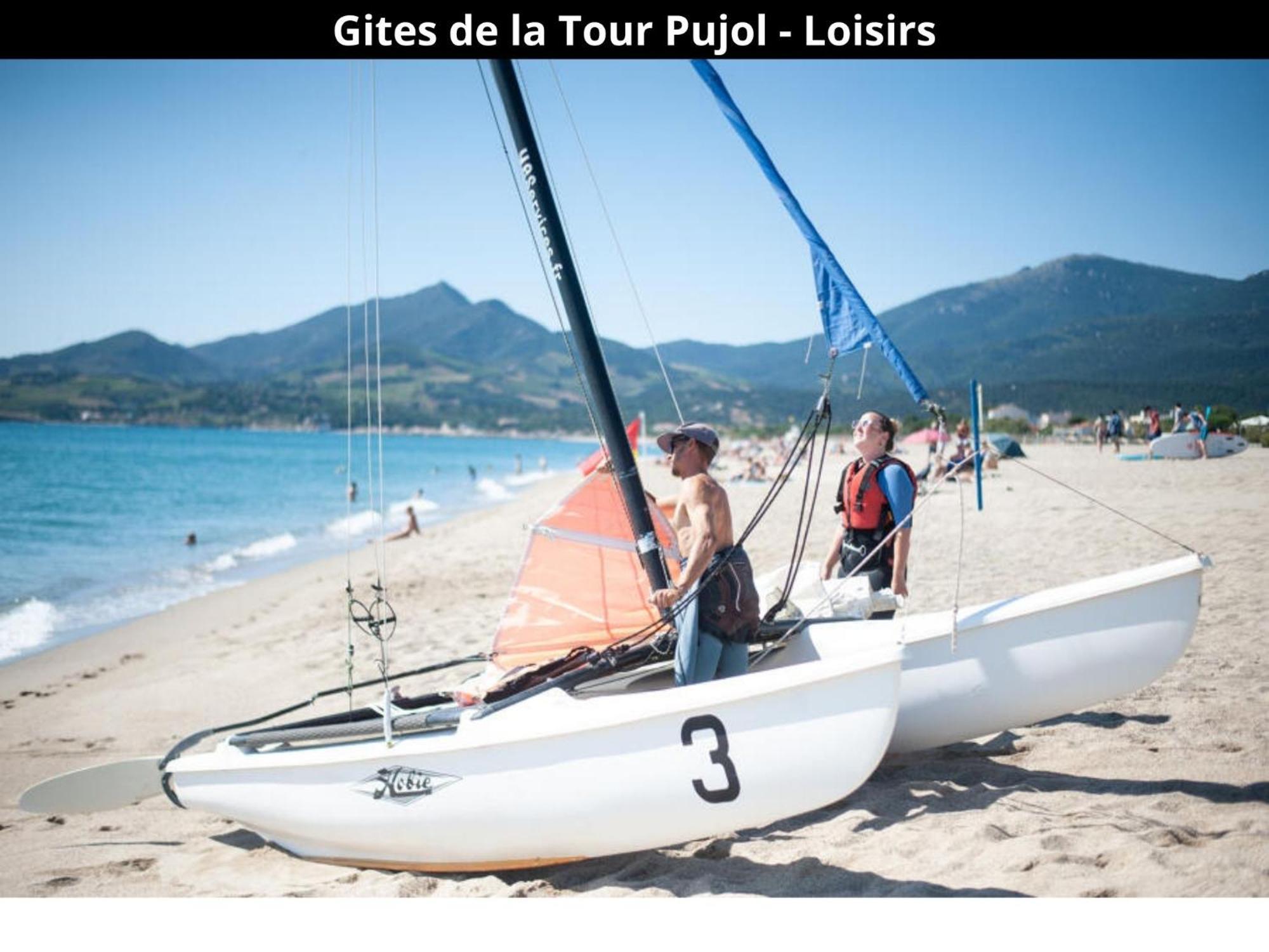 Les Gites De La Tour Pujol Argelès-sur-Mer Kültér fotó