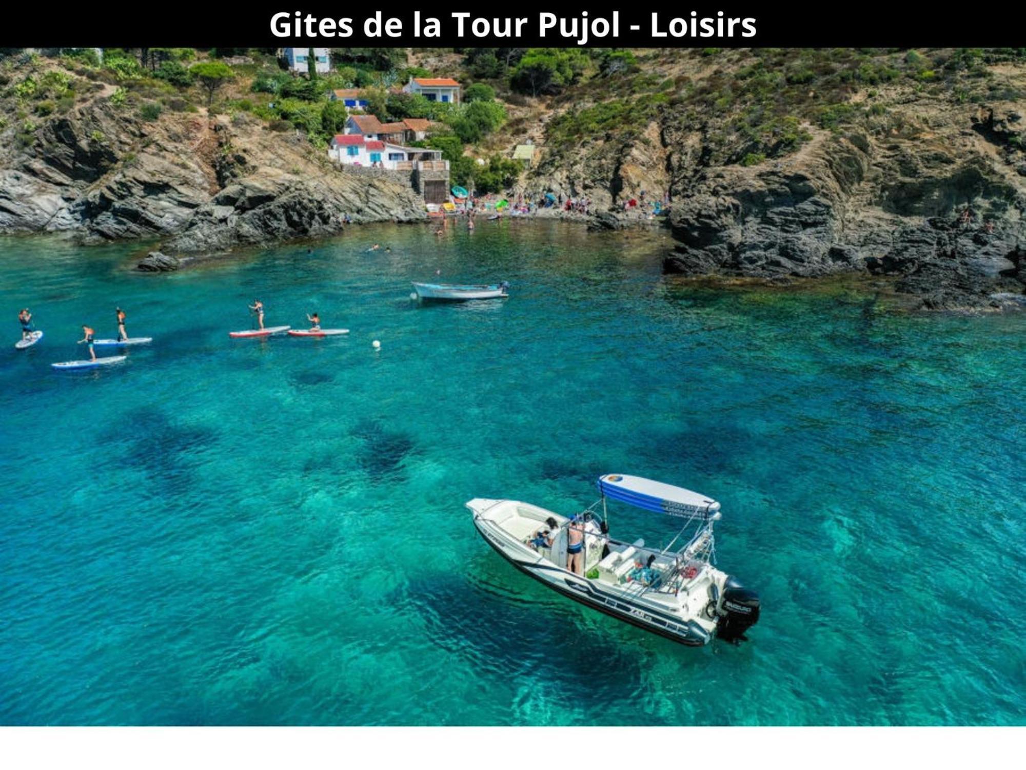 Les Gites De La Tour Pujol Argelès-sur-Mer Kültér fotó