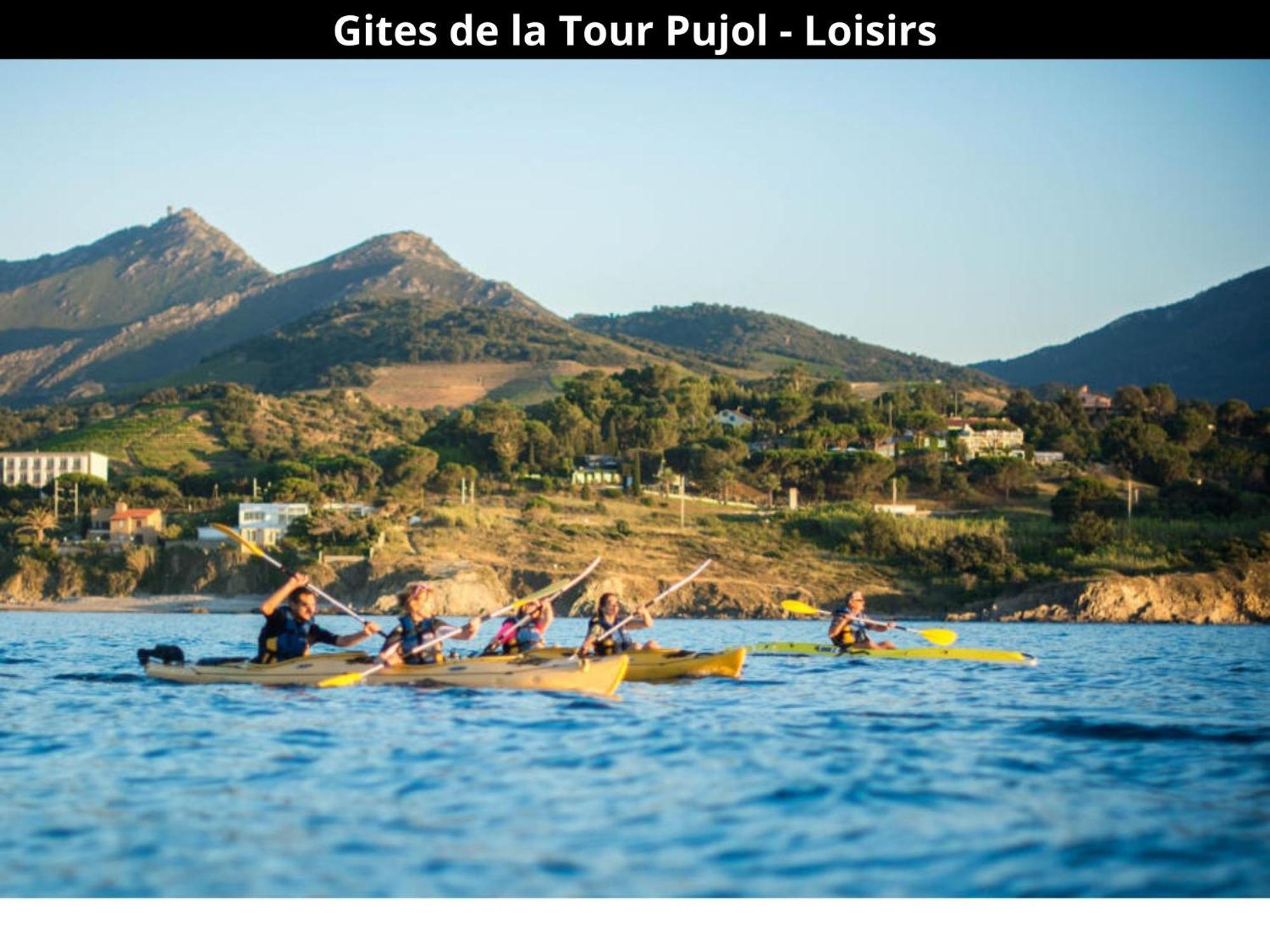 Les Gites De La Tour Pujol Argelès-sur-Mer Kültér fotó