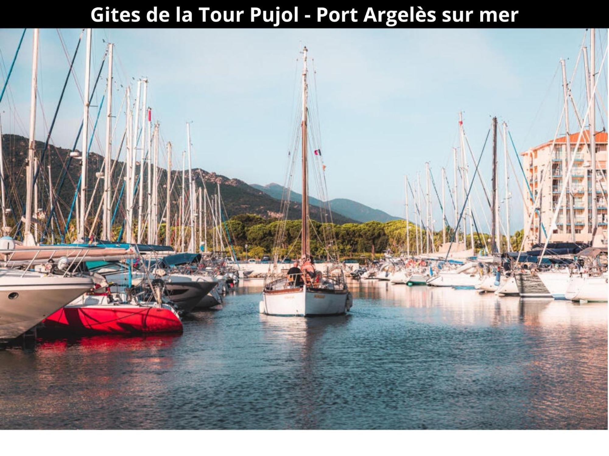 Les Gites De La Tour Pujol Argelès-sur-Mer Kültér fotó