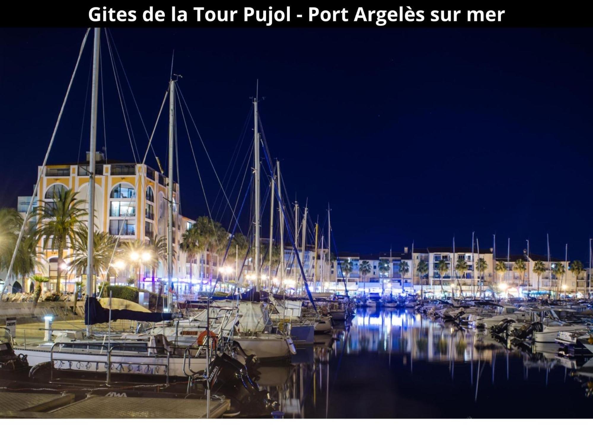 Les Gites De La Tour Pujol Argelès-sur-Mer Kültér fotó